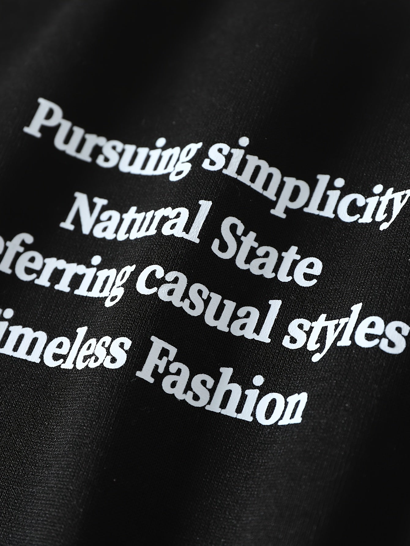 Black Varsity Graphic Baseball Jacket with Faux Leather Sleeves