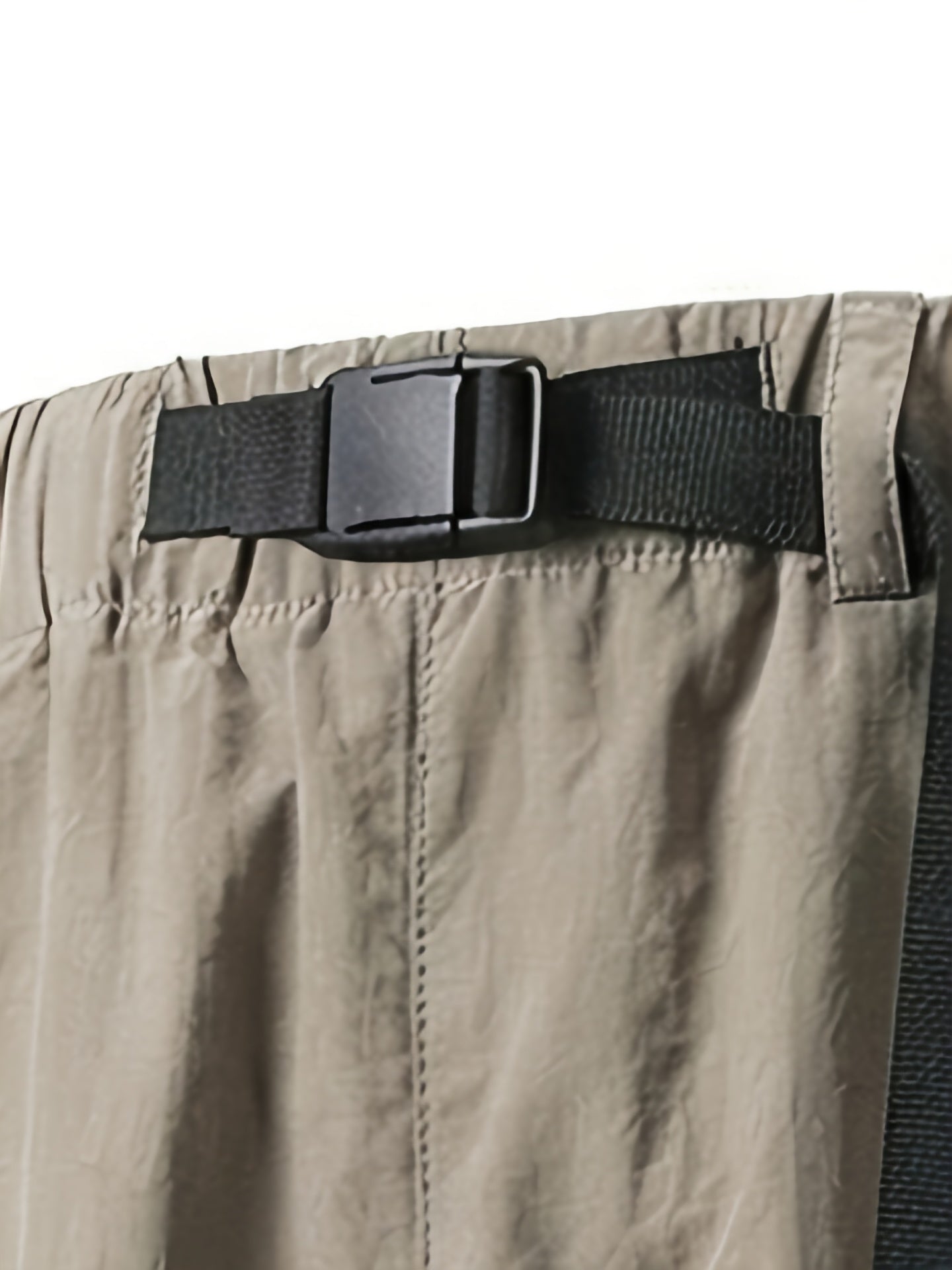 🏞️ Men's Khaki Outdoor Wide-Leg Pants