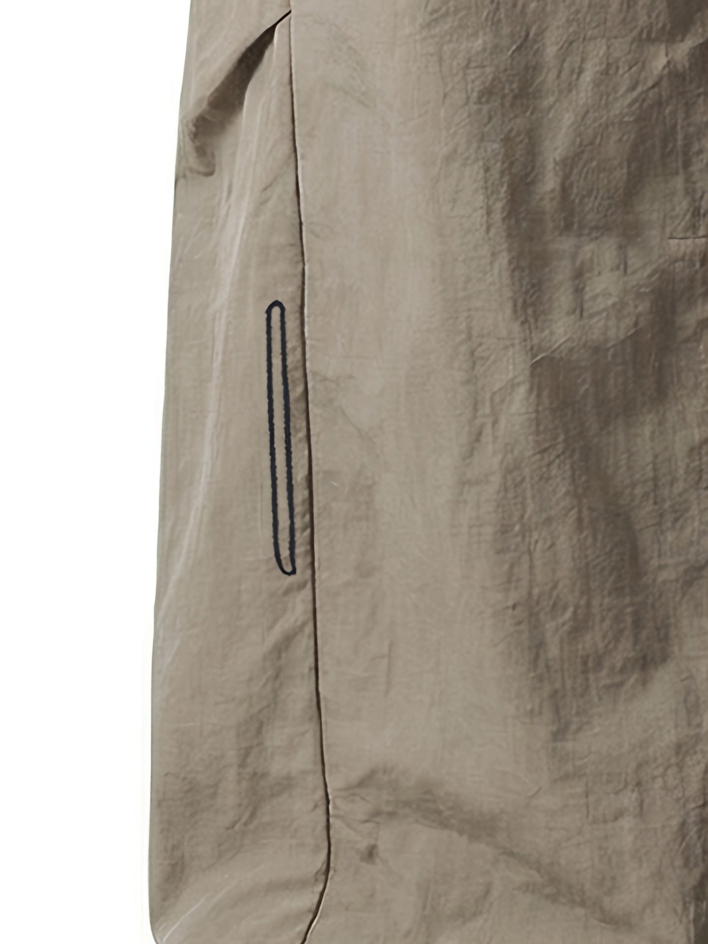 🏞️ Men's Khaki Outdoor Wide-Leg Pants