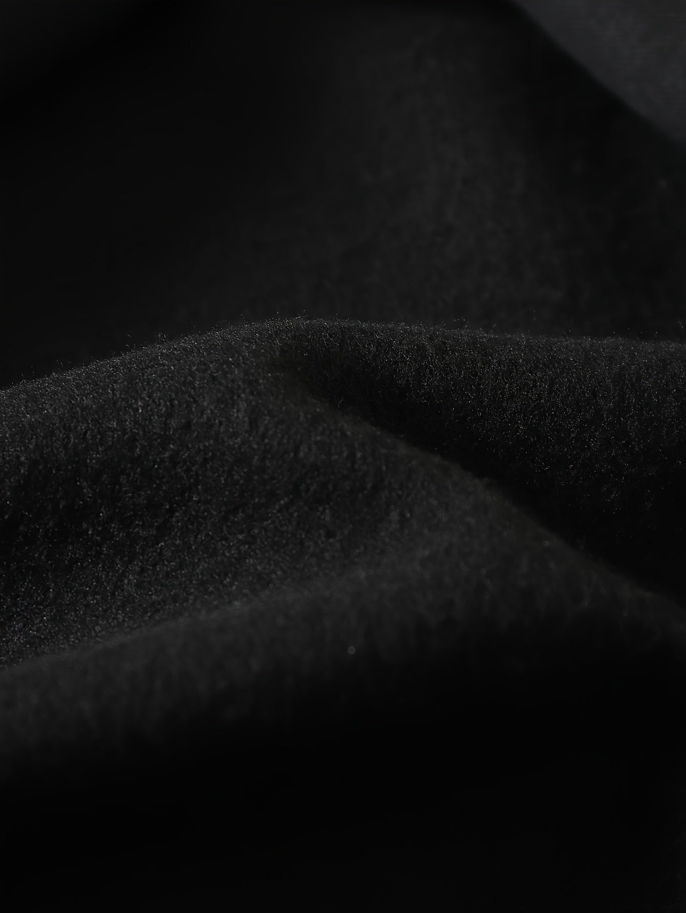 Black Varsity Graphic Baseball Jacket with Faux Leather Sleeves